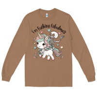 Toasted Coconut i'm fucking fabulous Long Sleeve Tee - MaliasSmallBusiness