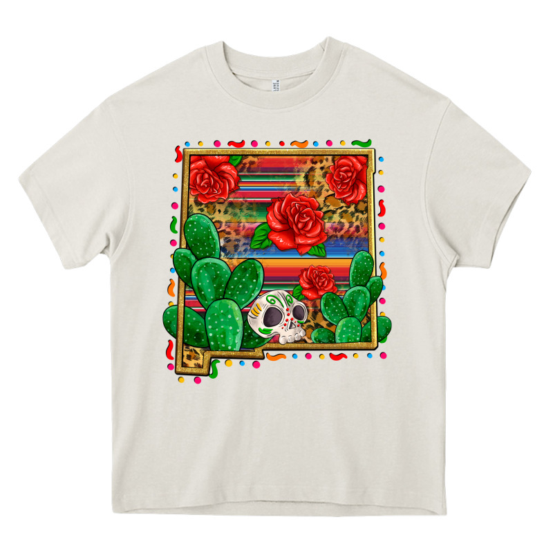 New Mexico Map Heavy Core Tee by Zillion Design Studio | Teevron