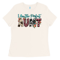 Bone i am perfect aunt Ladies Tee - JahusDesignShop