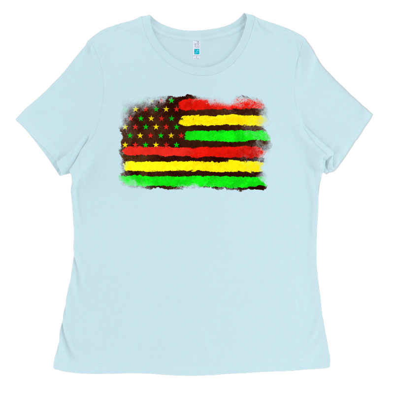 Juneteenth Flag Ladies Tee by texasbilliewilder | Teevron