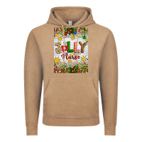 Vintage Coffee Christmas Jolly Nurse Vintage Hoodie - Artiststas