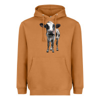 Meerkat holstein cow Heavyweight Hoodie - BarkalooDesign