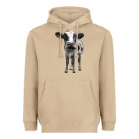 Mushroom holstein cow Heavyweight Hoodie - BarkalooDesign