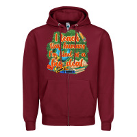Burgundy i teach tiny humans im kind of a big deal Zipper Hoodie - NancyCooperArtShop