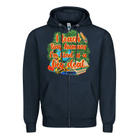 Navy i teach tiny humans im kind of a big deal Zipper Hoodie - NancyCooperArtShop