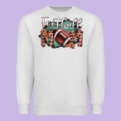 Football Mom Premium Sweatshirt Designed By Bettercallsaul