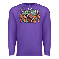 Purple Football Mom Premium Sweatshirt - Bettercallsaul