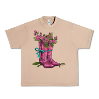 Burro valentines day western boots and roses Urban Heavy Tee - AdoDesignShop