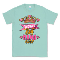 Seafoam world's best nana ever Classic Tee - Jasminsmagicworld