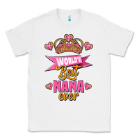 White world's best nana ever Classic Tee - Jasminsmagicworld