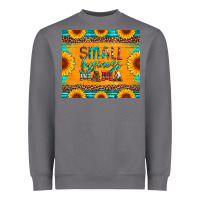 Storm small business mama leopard turquoise aztec serape cowhide sunflowers Heavyweight Sweatshirt - Artiststas