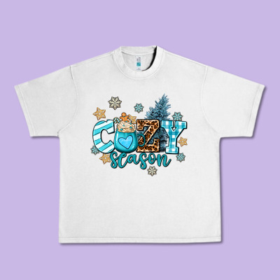 Cozy Season Urban Heavy Tee Designed By Adodesignshop