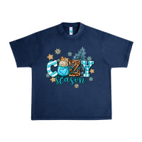 Navy cozy season Urban Heavy Tee - AdoDesignShop