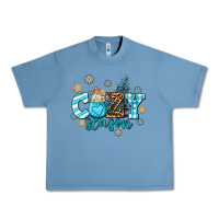 Pebble Blue cozy season Urban Heavy Tee - AdoDesignShop