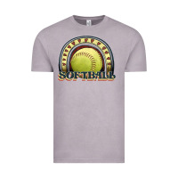 Vintage Zinc softball rainbow Vintage Tee - JahusDesignShop