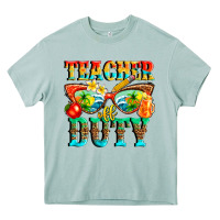 Arona teacher off duty Heavy Core Tee - texasbilliewilder