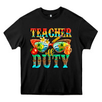 Black teacher off duty Heavy Core Tee - texasbilliewilder