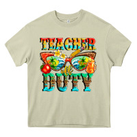 Mossy teacher off duty Heavy Core Tee - texasbilliewilder