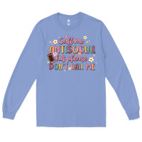 Colony Blue call me antisocial but please don't call me Long Sleeve Tee - MaliasSmallBusiness