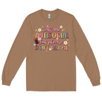 Toasted Coconut call me antisocial but please don't call me Long Sleeve Tee - MaliasSmallBusiness