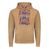 Vintage Camel bold stripes bright stars brave hearts Vintage Hoodie - JahusDesignShop