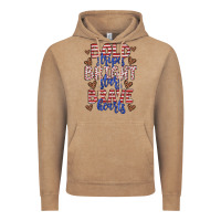 Vintage Coffee bold stripes bright stars brave hearts Vintage Hoodie - JahusDesignShop