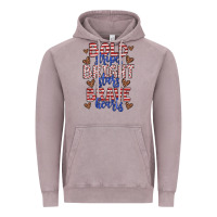 Vintage Zinc bold stripes bright stars brave hearts Vintage Hoodie - JahusDesignShop