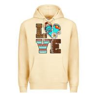 Pina Colada American Football love and helmet Premium Hoodie - NancyCooperArtShop