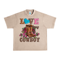 French Oak valentines day love my cowboy Urban Heavy Tee - AdoDesignShop