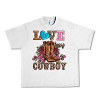 Lunar Rock valentines day love my cowboy Urban Heavy Tee - AdoDesignShop