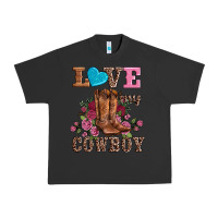 Pigment Black valentines day love my cowboy Urban Heavy Tee - AdoDesignShop