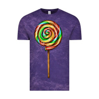 Cloud Purple rainbow lollipop Vintage Tee - AdoDesignShop