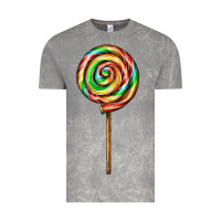 Cloud Rock rainbow lollipop Vintage Tee - AdoDesignShop