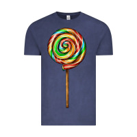 Vintage Denim rainbow lollipop Vintage Tee - AdoDesignShop