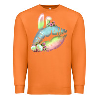 Carrot Eared Paster Color Easter Lips Premium Sweatshirt - Bettercallsaul