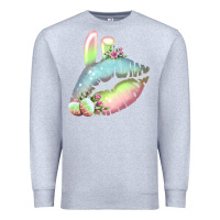 Heather Grey Eared Paster Color Easter Lips Premium Sweatshirt - Bettercallsaul