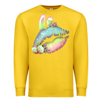 Lemon Eared Paster Color Easter Lips Premium Sweatshirt - Bettercallsaul