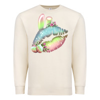 Sandshell Eared Paster Color Easter Lips Premium Sweatshirt - Bettercallsaul