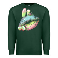 Sports Green Eared Paster Color Easter Lips Premium Sweatshirt - Bettercallsaul