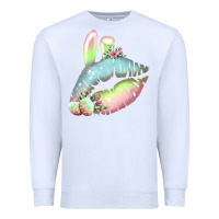 White Eared Paster Color Easter Lips Premium Sweatshirt - Bettercallsaul