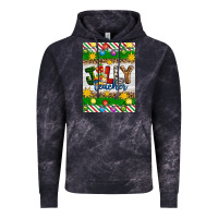 Christmas Jolly Teacher Vintage Hoodie | Teevron