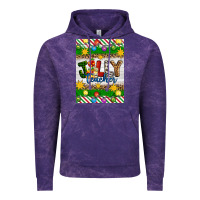 Cloud Purple Christmas jolly teacher Vintage Hoodie - Artiststas
