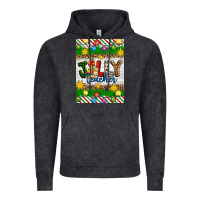 Vintage Black Christmas jolly teacher Vintage Hoodie - Artiststas