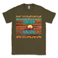 Army Green tacos before vatos Classic Tee - BarkalooDesign