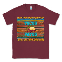 Burgundy tacos before vatos Classic Tee - BarkalooDesign