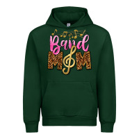 Forest Green Band Mom Mother's Day Urban Hoodie - CowGirlArtShop