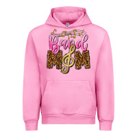 Fuchsia Pink Band Mom Mother's Day Urban Hoodie - CowGirlArtShop