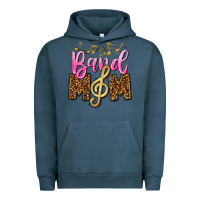Pigment Midnight Navy Band Mom Mother's Day Urban Hoodie - CowGirlArtShop