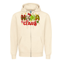 Sandshell nana claus Zipper Hoodie - MaliasSmallBusiness