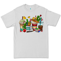 Dove Grey spanish teacher coffee cups Premium Tee - AdoDesignShop